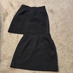 Classic Black Women's Tuxedo Skirts/waitress/catering